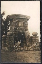 Foto-AK Fallingbostel, Hermann Löns Denkmal 