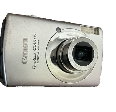 Canon PowerShot Digital ELPH SD870 IS / Digital IXUS 860 IS 8.0MP For Parts/rep