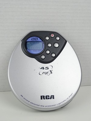 RCA Portable CD Player Walkman 45 ESPX Skip Protection RP2419B Tested & Working