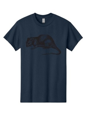 Rat Mens Graphic Tee, 100% Cotton, Casual Summer Wear