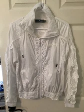 Adias Stella McCartney White Windbreaker Barricade White Women’s Size Small