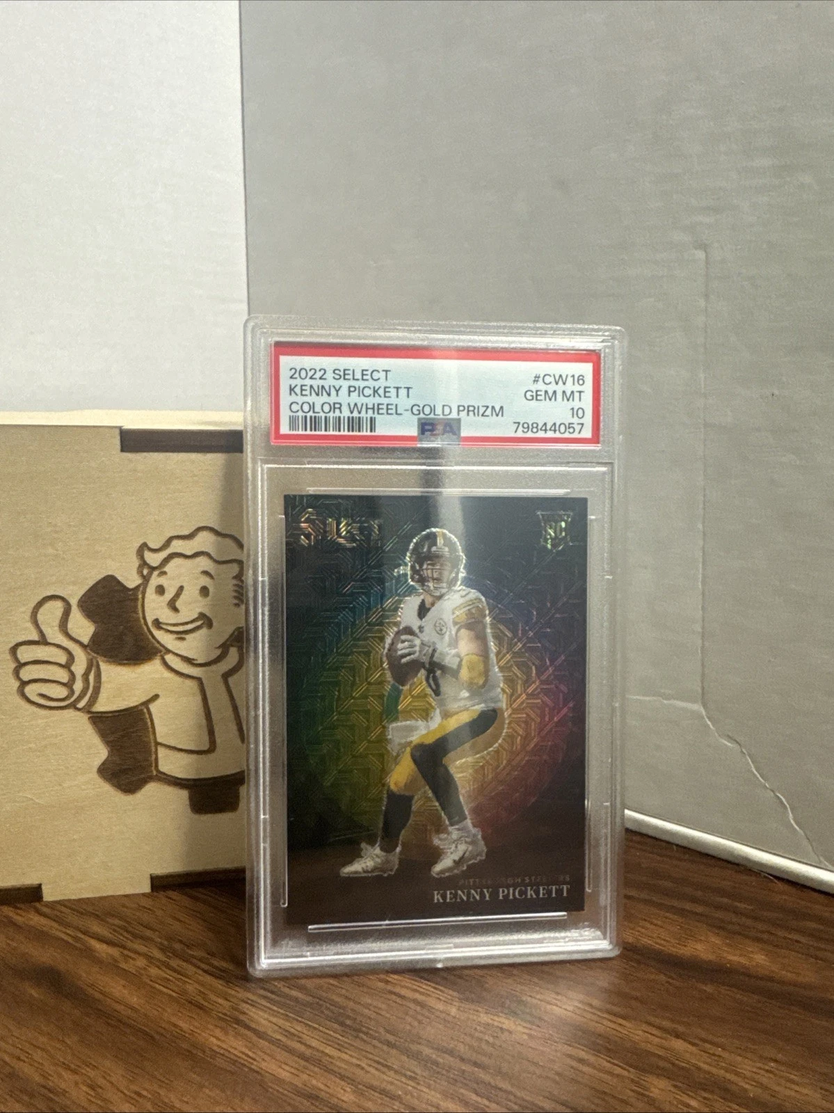 Kenny Pickett Panini Select Color Wheel #CW16 Gold Prizm