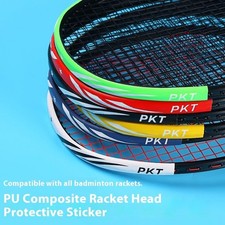 1/5Pcs Badminton Racket Protection Tape Protective Strip Racquet Head Guard
