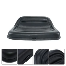 Low Back Seat Universal LMS2002 Black Fit For Lawn Mower & Tractors & Carriages