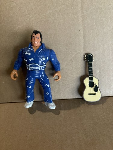 WWF Hasbro Honky Tonk Man Series 2 w/ Guitar WWE W...