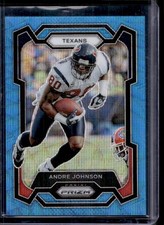 2023 Panini Prizm Andre Johnson Blue Wave #/199 Texans