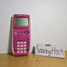 Texas Instruments TI-84 Plus C Silver Edition Pink Calculator (No Cover)