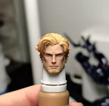 1/12 Painted Comics Young Aquaman Head Carving Model Toys