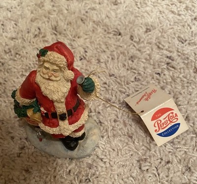 Pepsi Cola 1989 Santa Claus Christmas Figurine Possible Dreams Clothique 3601