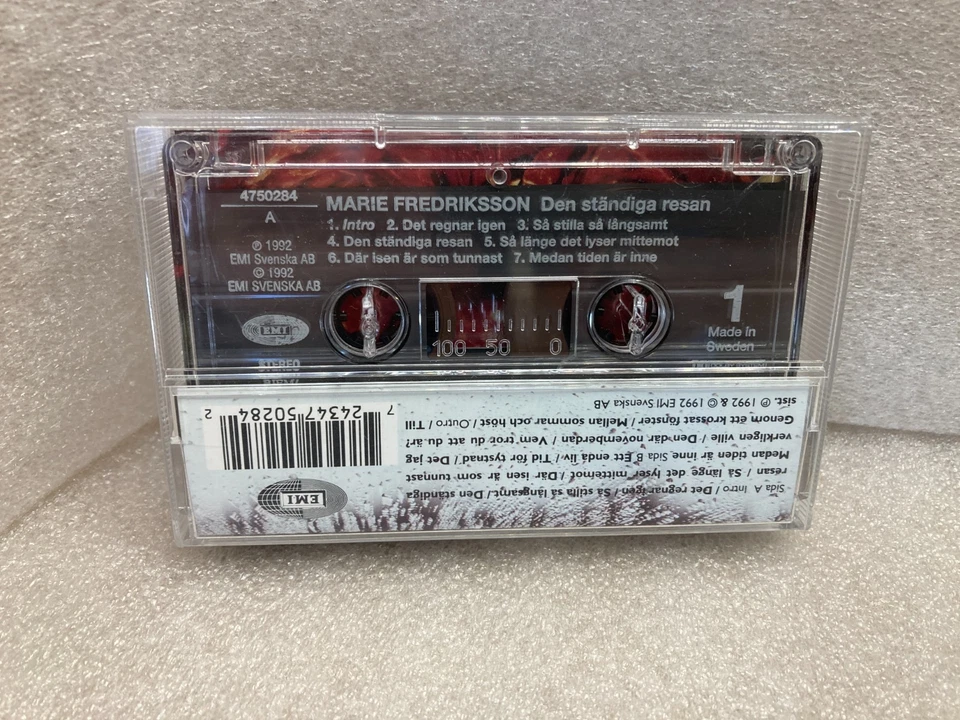 Marie Fredriksson - Den ständiga resan - Cassette - FREE SHIPPING 🇮🇪 - Image 3 of 4
