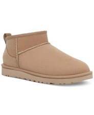 UGG Women's Classic Ultra Mini Booties Sand Color NEW AUTHENTIC       