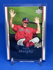 2007 Upper Deck David Murphy #5 Rookie Card Boston Red Sox. rookie card picture