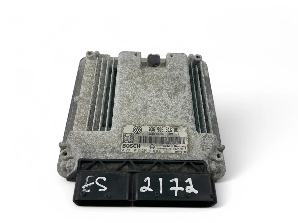 Centralina motore SEAT TOLEDO III 5P2 ECU 03G906016HE 0281012291 29043999 - Immagine 2 di 4