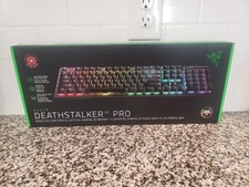 Razer DeathStalker V2 Pro Gaming Keyboard-Low Profile linear optical switches