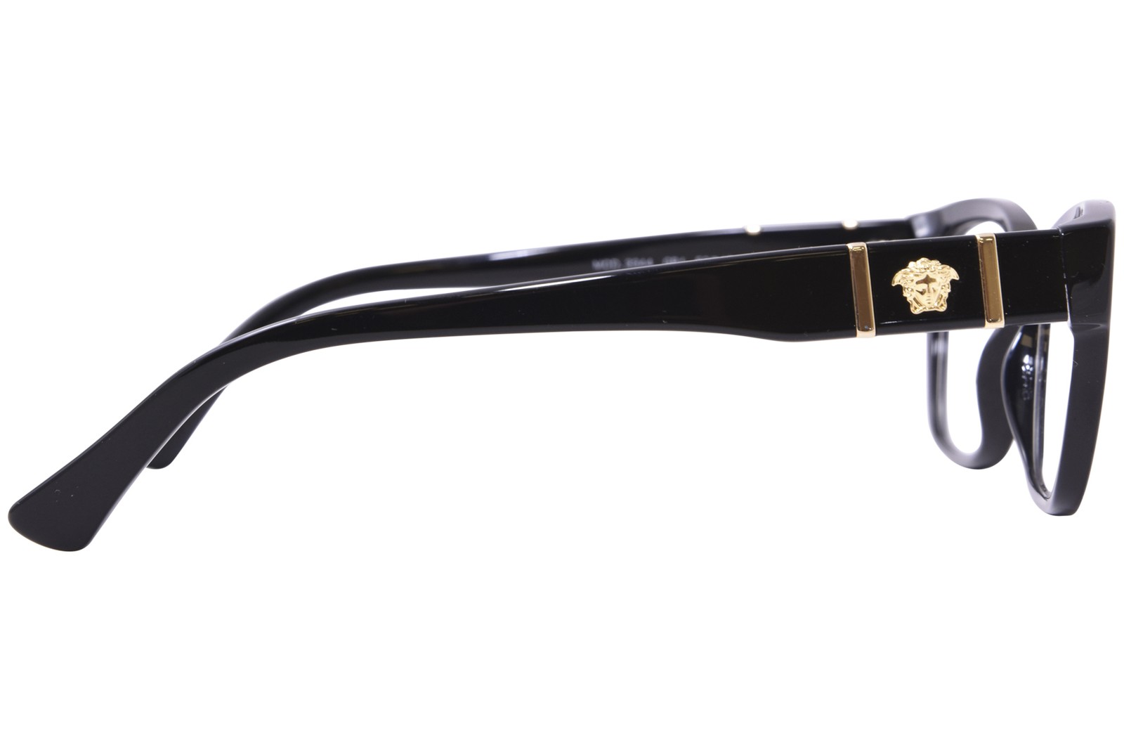 Versace VE3344 GB1 Eyeglasses Frame Women's Black Full Rim Cat Eye 52mm thumbnail 3