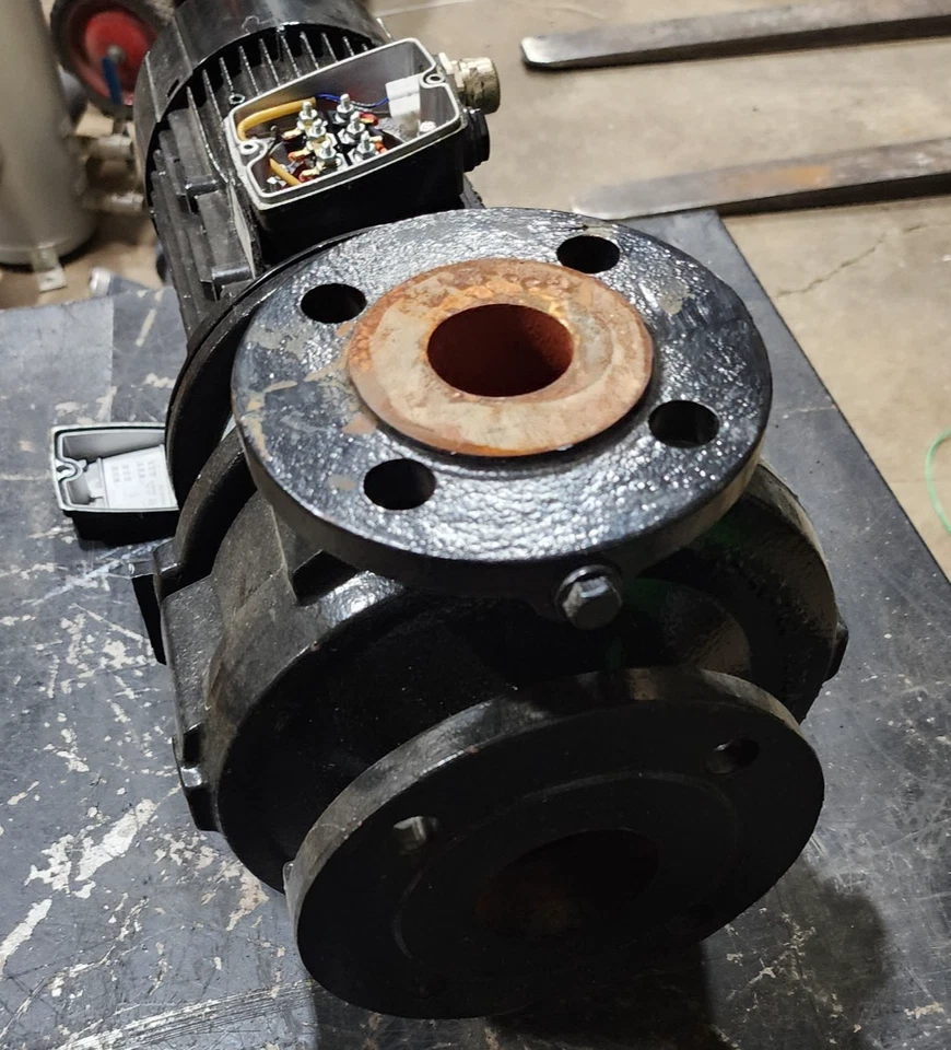 KSB 065-040-160 Etabloc Pump & Siemens 1AC3083B 1HP Motor 115GPM #1[Z2S5] - Image 4 of 4