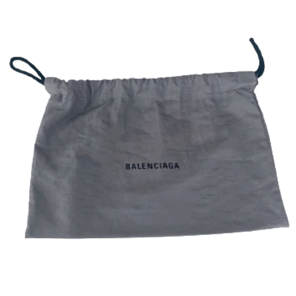 Sacchetto antipolvere grigio Balenciaga 10”x7” sacchetto regalo spolverino sacchetto con coulisse in tela