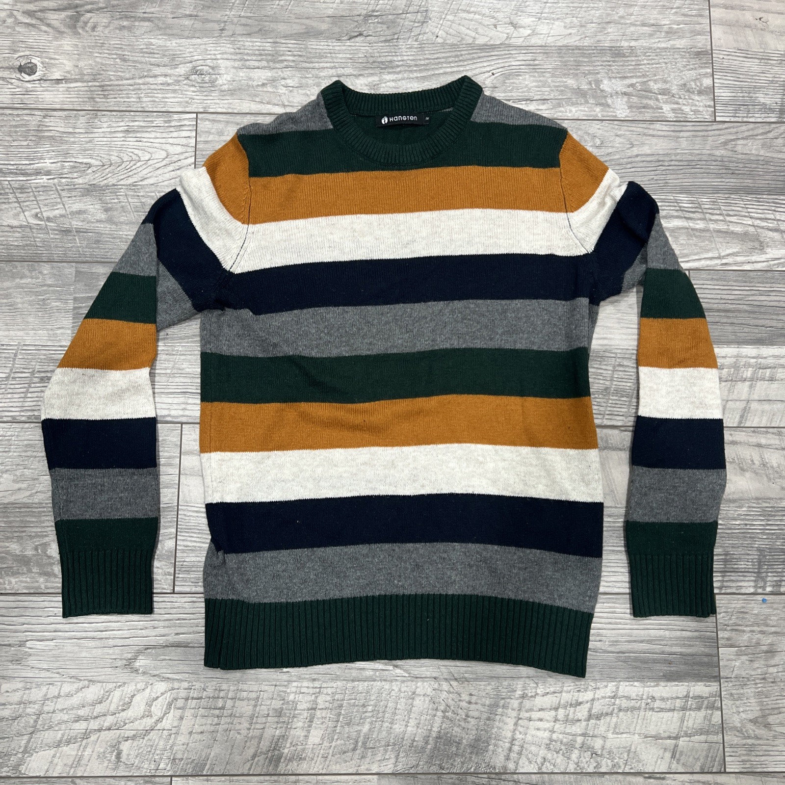 HANGTEN - Pullover Sweater - Multicolor - Medium … - image 1