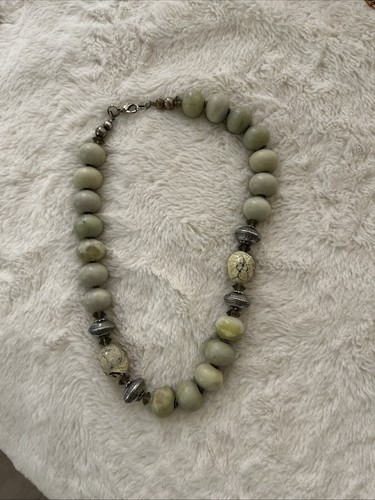 Splendida collana di perle di agata artigianale - Foto 1 di 5