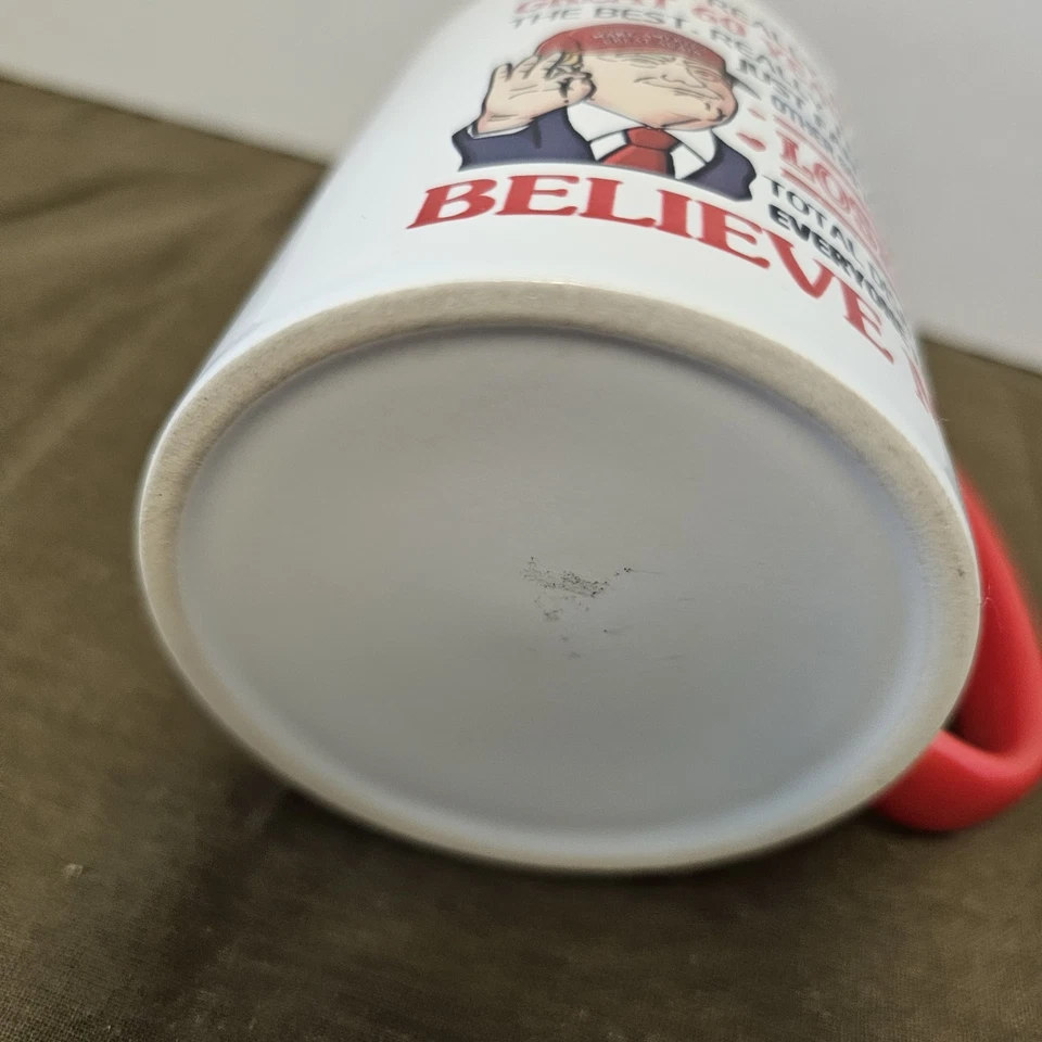 Taza de café roja MAGA Donald Trump taza Trump taza de café Foto 4 de 4