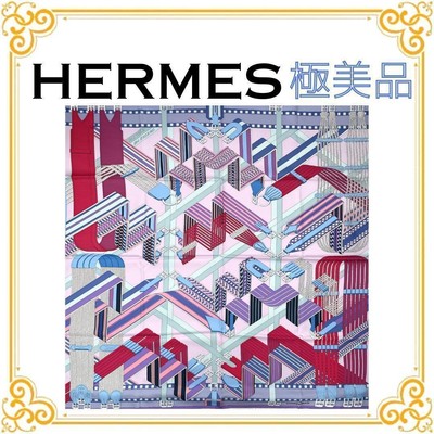 Hermes Class Carre90 Zigzag Zangle Scarf m1_1216