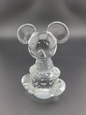 Koala Bear Mouse Figurine Art Glass Bullicante Controlled Bubbles Hand Blown 4"