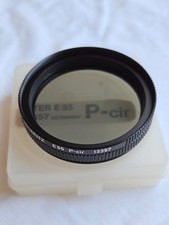 Original Leitz Leica 55mm P-Cir CPL 13357 Filter E55 Black in Excellent Cond.