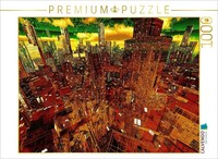 Calvendo Puzzle Mega City Dogs | 1000 Pieces, Finished Size 25.2 × 18.9 In (64 ×