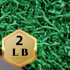 PLINJOY 2 LB Crinkle Cut Paper Shred Filler for Gift Basket  Packaging