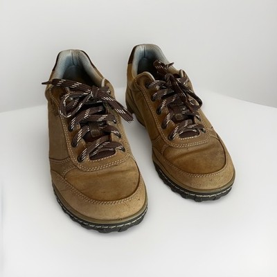 ECCO Receptor Hiking Sport Walking Sandals Tan Leather Mens Size 12 EU 46 Ecco | Shoes | Ecco Receptor Mens Size 46 2 Leather Strap  main image 2
