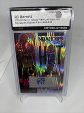 2019-20 Panini Hoops Premium Stock    HOT SIGNATURES ~ RJ Barrett ( RC ) Auto