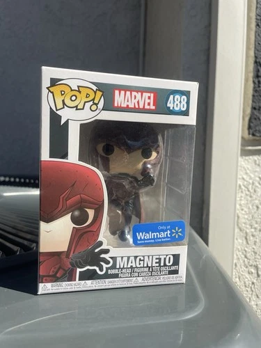 Funko Pop! Marvel Magneto Walmart Exclusive Vinyl Bobblehead Figure 488