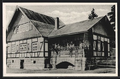 Ansichtskarte Leimbach / Hundskopf, Waldhaus der Hundskopfgemeinde 