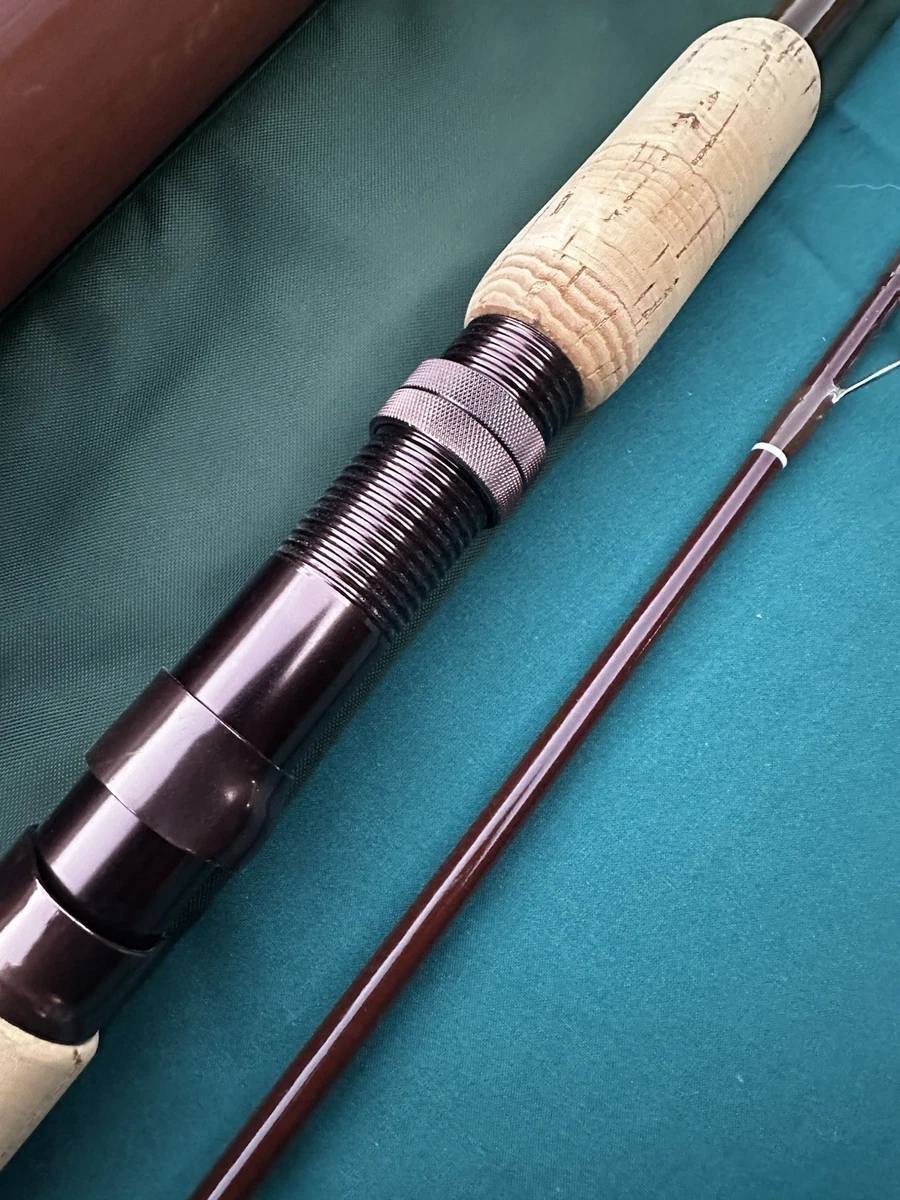 Fenwick FS65 4-10lb 6'6" 2 piezas 5 OZ de colección Varilla giratoria de fibra de vidrio parece sin usar