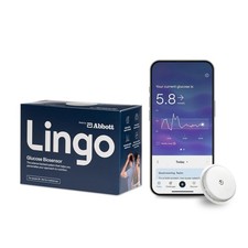 Lingo Continuous Glucose Monitor (CGM) Biosensor & App