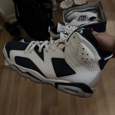 Air Jordan 6 Retro 'Olympic' 2024 Sneakers Size 11.5 No Box