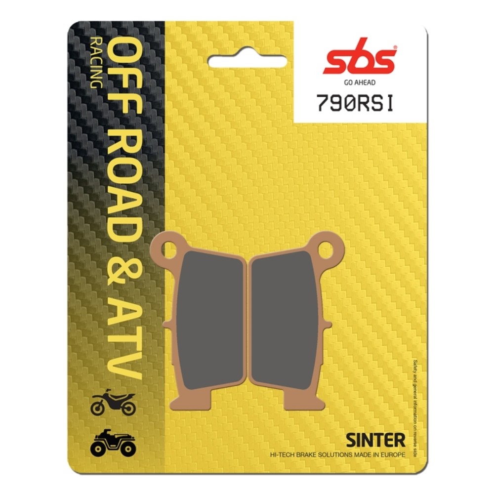 Brake Pads for TM MX 300 2005-2008 Rear Off Road Racing SBS - Image 99