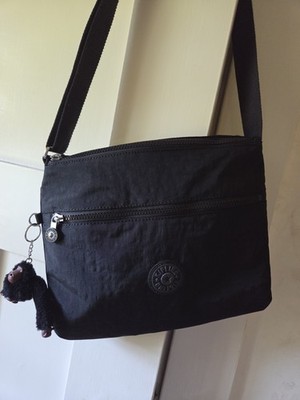 Kipling Callie Crossbody Bag Black With Davina Monkey 