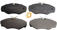 Denckermann B110586 Bremsbelagsatz FüR Scheibenbremse Bremsbelagsatz