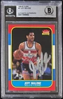 Jeff Malone Signed Autographed 1986-87 Fleer Card #67 Beckett 17696982