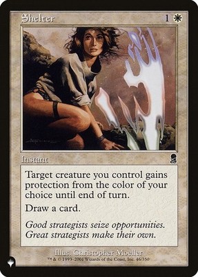 Shelter NonFoil The List ODY-46 NM MTG