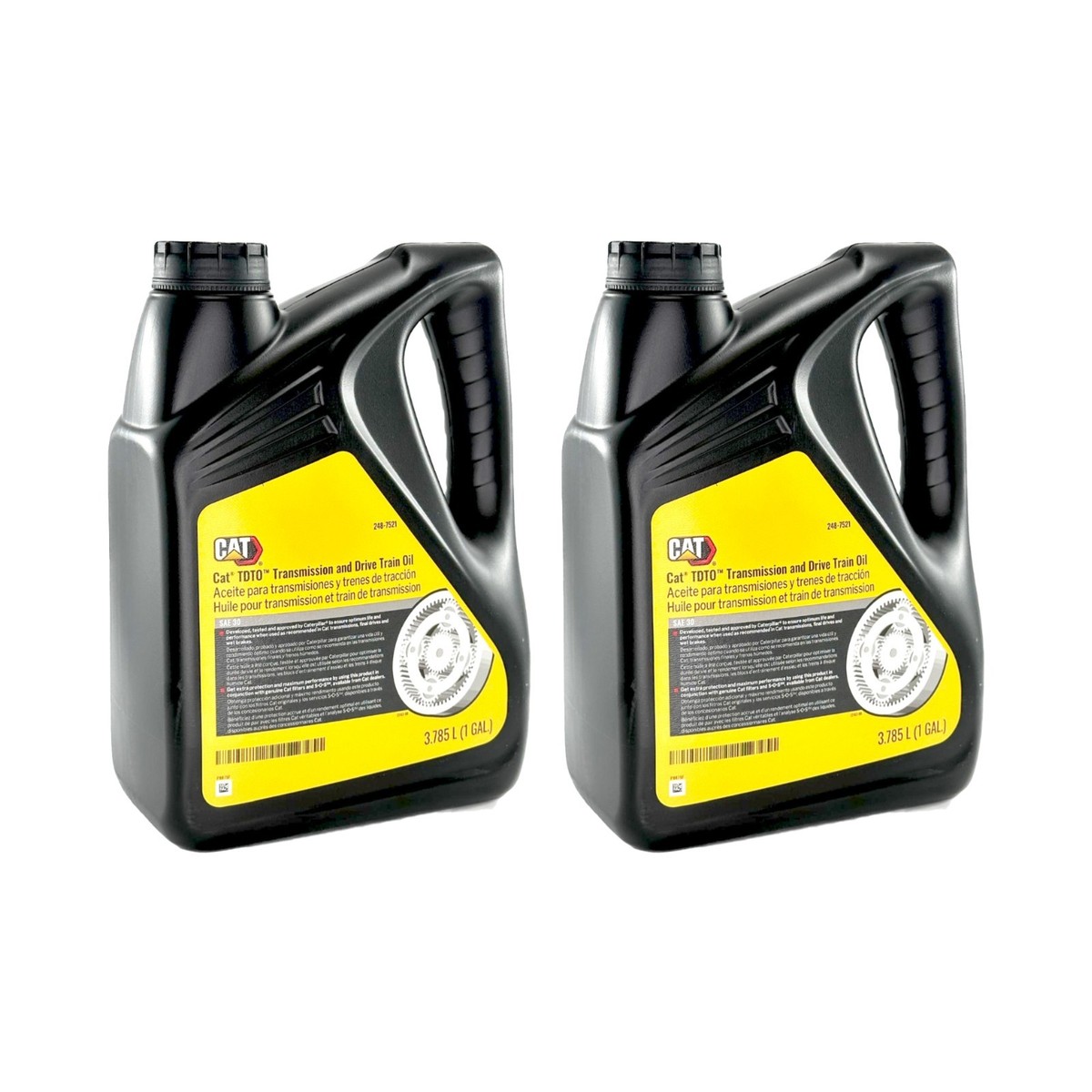 CAT 248-7521 TDTO SAE 30 Transmission and Drive Train Oil, 1 gal
