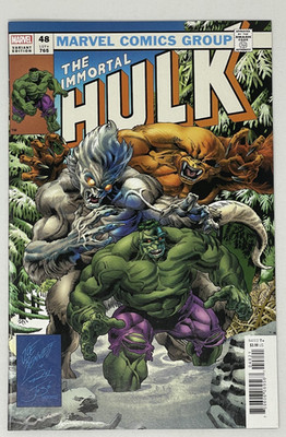 THE IMMORTAL HULK #48 JOE BENNETT VARIANT MARVEL COMICS 2021 NEW UNREAD B /B