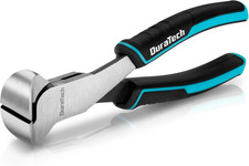 7-Inch Nail Puller, CRV Steel End Cutting Pliers with Blackened and Polished Fin