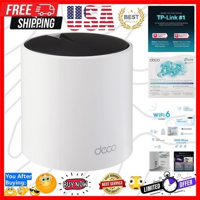 Deco X55 Pro AX3000 Whole Home Wi-Fi 6 Mesh System - Coverage up to 2500 Sq.F...