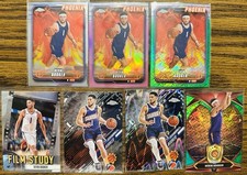 Topps Chrome Pink Green & Raywave Refractors Devin Booker 2025 NBA 8 Card Lot