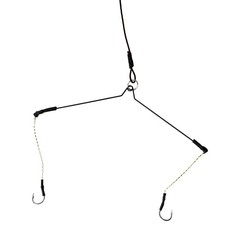 Fishing Bait Cage Line Group PE Line+Metal 1pcs Inline Feeder Cage