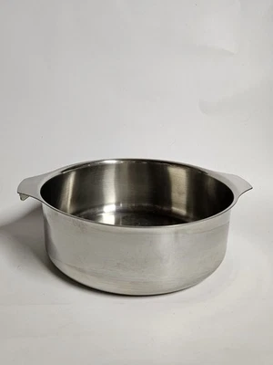 CASSEROLE TRIPLINOX LETANG & REMY ACIER INOX 18/10 / CUISSON MADE IN FRANCE - Photo 1/4