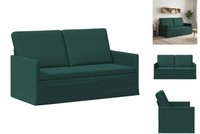 2-Sitzer Sofa DunkelgrüN 150X81X82 Cm Stoff
