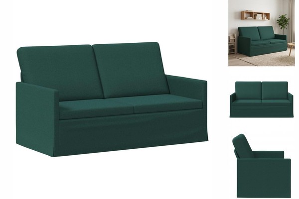 2-Sitzer Sofa DunkelgrüN 150X81X82 Cm Stoff-image